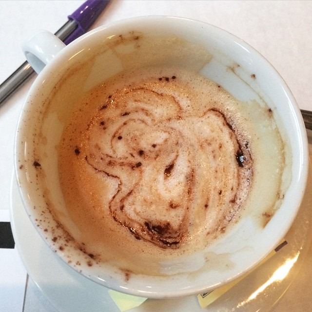 Fill your soul with a tasty cappuccino