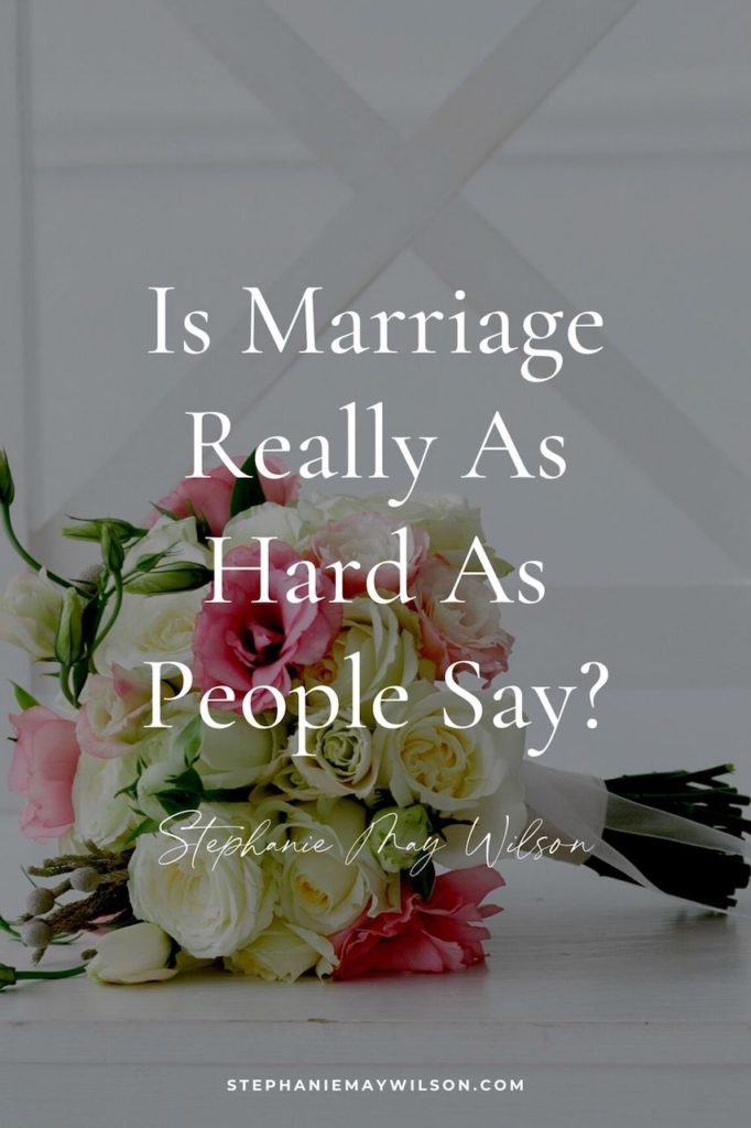 Is marriage really as hard as people say it is? Read this post on why I think marriage is a lot like a three legged race.
