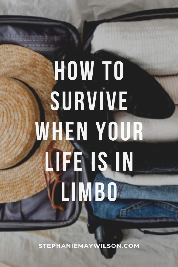 Are you currently living through a big change or transition? Read this post for my best advice when your life is in limbo!