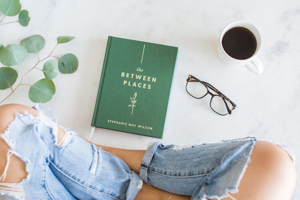 The Between Places Prayer Journal by Stephanie May Wilson