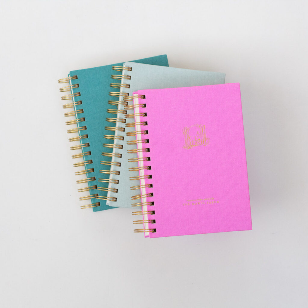 Colored prayer journals for women