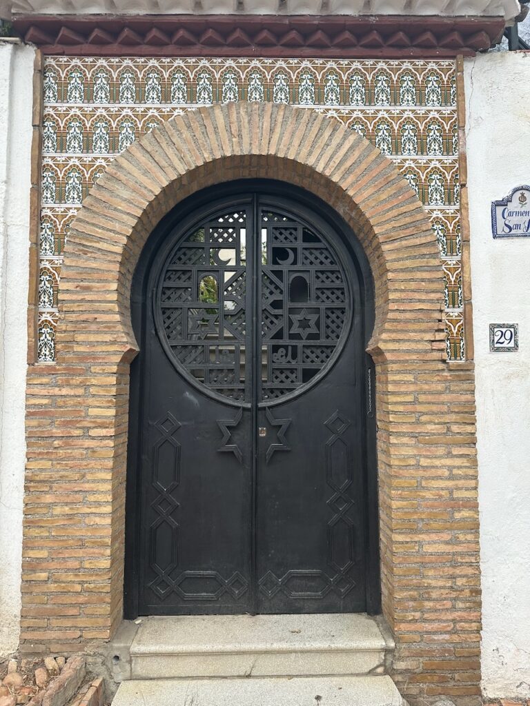 Beautiful doorway in Spain