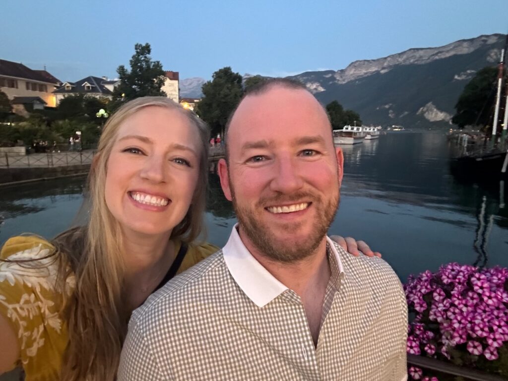 Date night with Carl in Annecy France