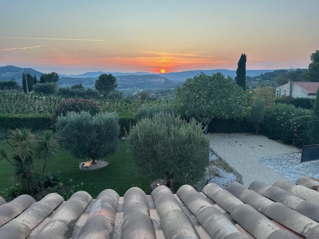 Views in Le Beausette, France